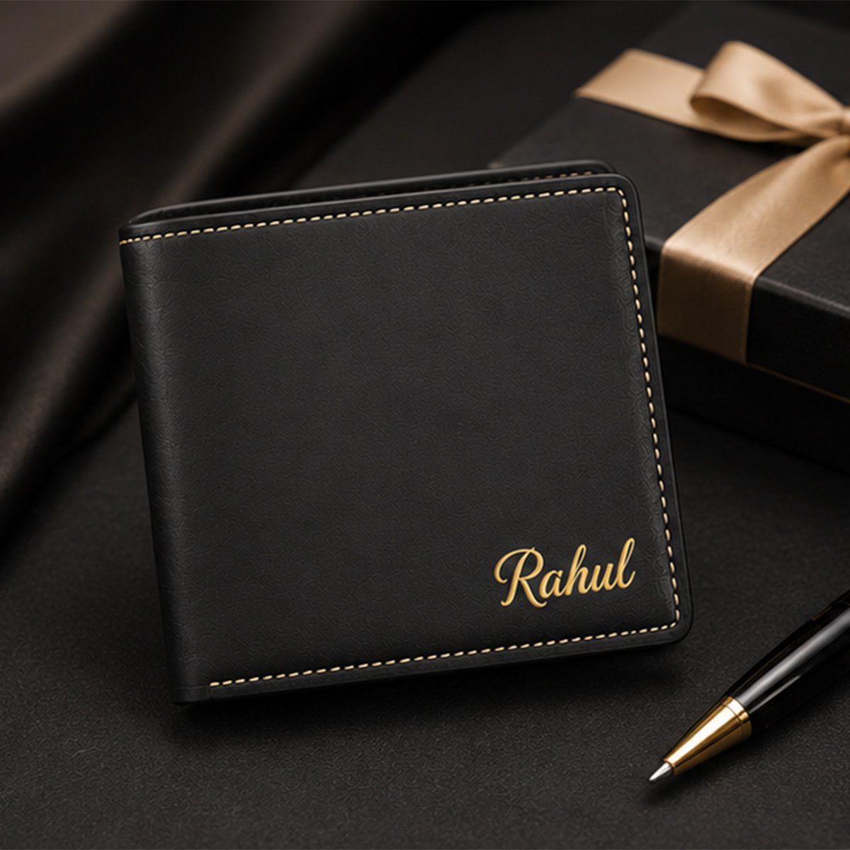 Personalized Leather Men's Leather Wallet