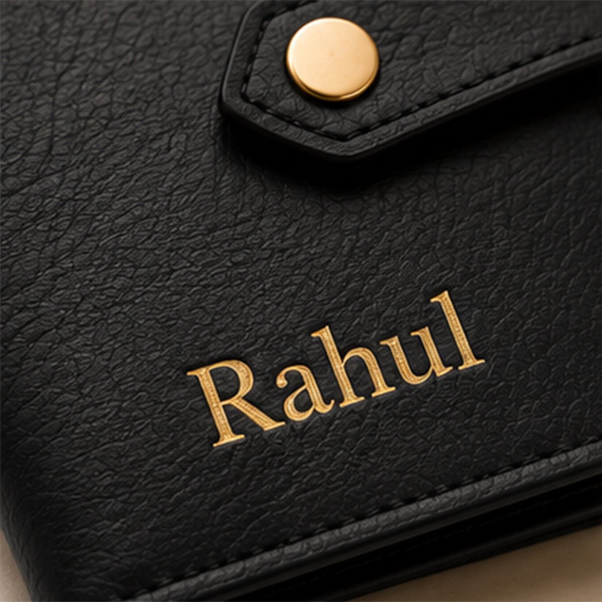 Personalized leather travel organiser