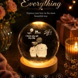 Always & Forever Crystal Ball Lamp