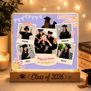 Graduation LED Acrylic Photo Frame – Celebrate Every Achievement Together