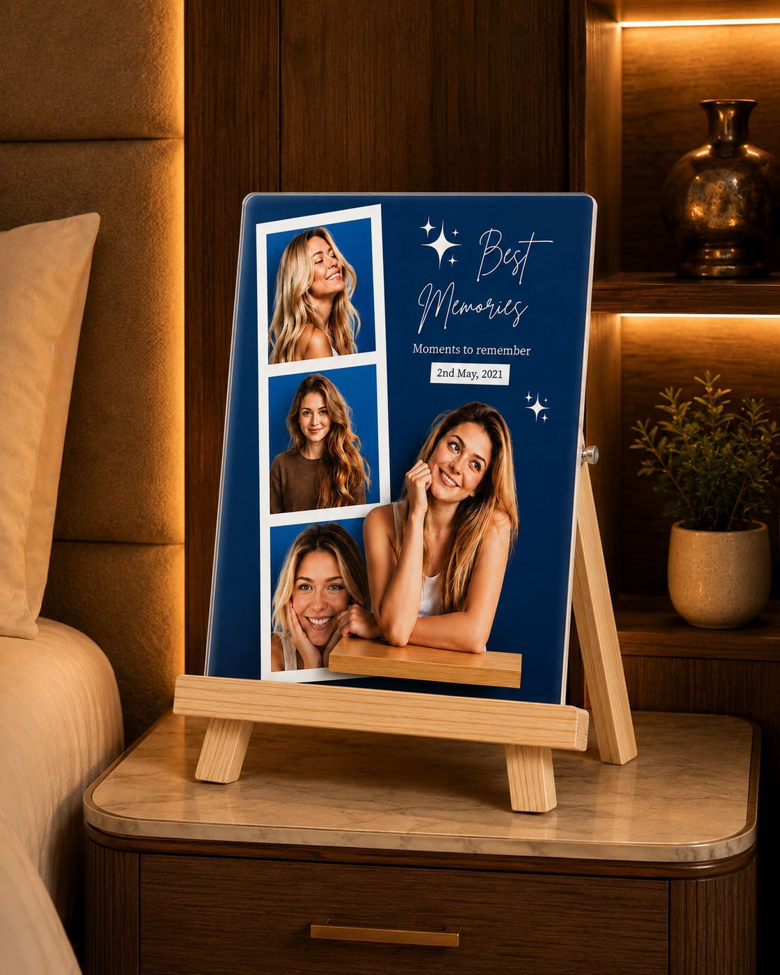 Personalized Best Memories Acrylic Photo Frame – Treasure Every Beautiful Moment