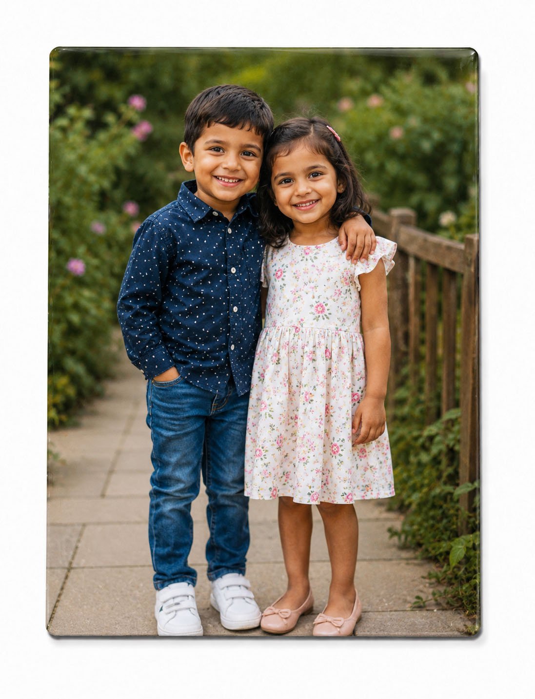 Personalized Kids Photo Fridge Magnet – Little Smiles, Big Memories